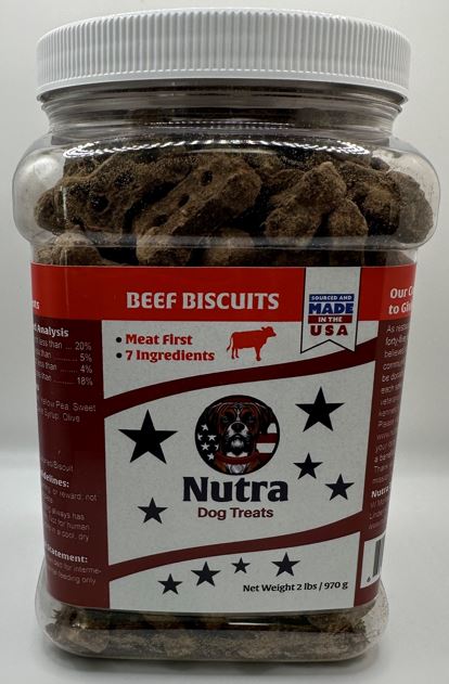 Beef Biscuit Dog Treats