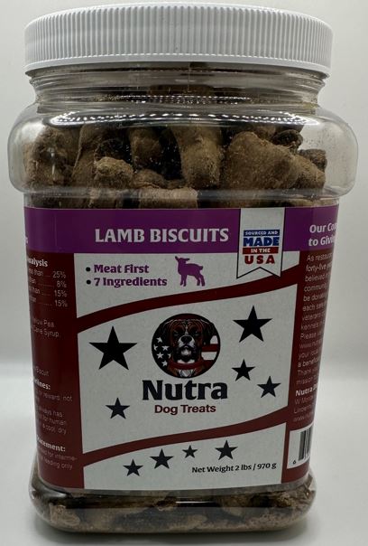 Lamb Biscuit Dog Treats