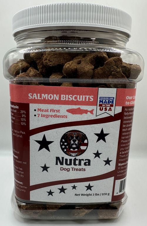 Salmon Biscuit Dog Treats